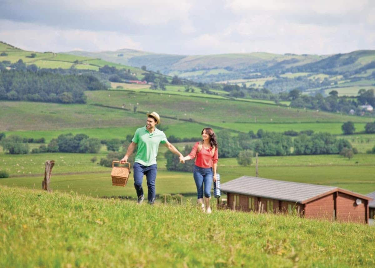 Trewythen Lodges Caersws Eksteriør billede